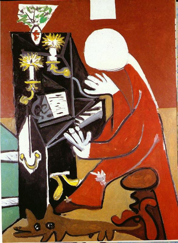 Picasso The piano. Velazquez 1957